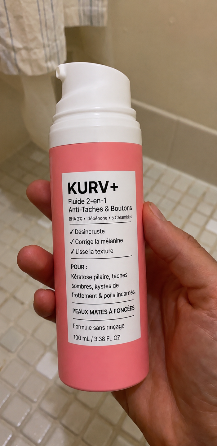 Léa — avis Kurv+ soin corps boutons et taches